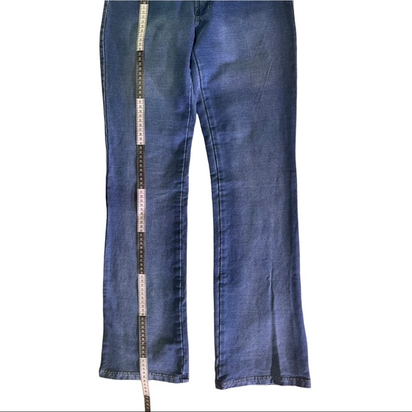 Stretchy Retro looking Jeans with Rhinestones size XL - Picture 6 of 7